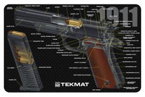 TekMat Original Cleaning Mat 1911 3D Cutaway 11" x 17" - TEKR171911CA