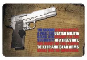 TekMat Original Cleaning Mat Right to Bear Arms 2nd Amendment 11" x 17" - TEKR172AMEND TekMat Original Cleaning Mat Right to Bear Arms 2nd Amendment 11" x 17" - TEKR172AMEND