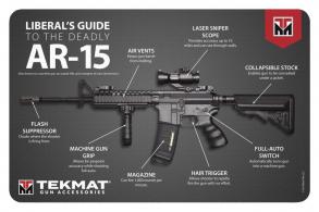TekMat Original Cleaning Mat Liberal's Guide to the AR-15 11" x 17" - TEKR17AR15MEDIA TekMat Original Cleaning Mat Liberal's Guide to the AR-15 11" x 17" - TEKR17AR15MEDIA