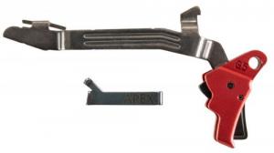 APEX TACTICAL SPECIALTIES Action Enhancement Kit fits For Glock 17,19,19x,26,34,45 Gen5 Red Drop-in with Apex Trigger Bar - 102156