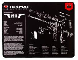 TekMat Ultra Premium Mat 1911 Parts Diagram 15" x 20" - TEKR201911