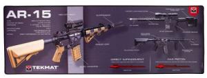 TekMat Ultra Premium Cleaning Mat AR-15 Weapons Platform Design 15" x 44" - TEKR44AR15WPD TekMat Ultra Premium Cleaning Mat AR-15 Weapons Platform Design 15" x 44" - TEKR44AR15WPD