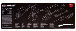 TekMat Ultra Premium Cleaning Mat Remington 870 Parts Diagram 15" x 44" - TEKR44REM870 TekMat Ultra Premium Cleaning Mat Remington 870 Parts Diagram 15" x 44" - TEKR44REM870