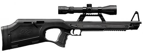 Walther Arms G22 Rifle .22lr black, with Scope and Laser