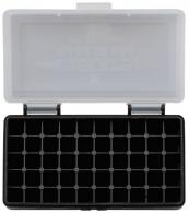 Berrys 401 Ammo Box 9mm Luger,380 ACP 50rd Clear Lid w/Black Bottom - 71933 Berrys 401 Ammo Box 9mm Luger,380 ACP 50rd Clear Lid w/Black Bottom - 71933