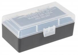 Berrys 403 Ammo Box 38 Special,357 Mag 50rd Clear Lid w/Black Bottom - 61687 Berrys 403 Ammo Box 38 Special,357 Mag 50rd Clear Lid w/Black Bottom - 61687