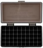 Berrys 408 Ammo Box 40 S&W,45 ACP 50rd Smoke Lid w/Black Bottom - 13897