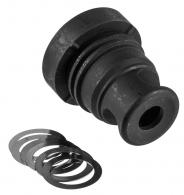 Yankee Hill Mini Phantom Q.D. Muzzle Brake 223 Rem,5.56 NATO 1/2"x28 Black Melonite Steel - 3102-1MB-28A