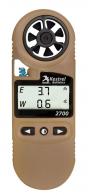 KestrelMeters 2700 Ballistics Weather Meter Tan CR2032 Lithium - 0827LTAN KestrelMeters 2700 Ballistics Weather Meter Tan CR2032 Lithium - 0827LTAN