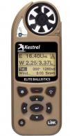 KestrelMeters 5700 Elite Weather Meter Tan AA Link Connectivity Applied Ballistics - 0857ALTAN