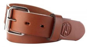 1791 Gunleather Gun Belt 01 32"-36" Leather Classic Brown - BLT013236CBRA