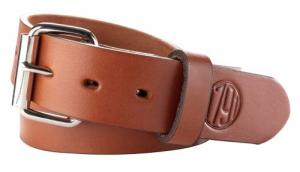 1791 Gunleather Gun Belt 01 40"-44" Leather Classic Brown - BLT014044CBRA