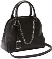 Bulldog Satchel Style Purse Shoulder Most Small Pistols/Revolvers Ambidextrous Black Leather - BDP021