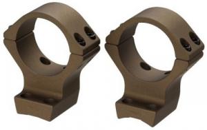 Browning 2 Piece 34mm Medium Burnt Bronze Cerakote - 12541 Browning 2 Piece 34mm Medium Burnt Bronze Cerakote - 12541
