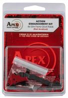 Apex Tactical Action Enhancement Trigger Kit fits For Glock 43, 43x, 48 Black/Red Drop-in Right - 102157 Apex Tactical Action Enhancement Trigger Kit fits For Glock 43, 43x, 48 Black/Red Drop-in Right - 102157