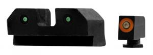 XS R3D Night for Glock Small Frame Tritium Handgun Sight - GLR012P6N XS R3D Night for Glock Small Frame Tritium Handgun Sight - GLR012P6N