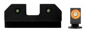 XS R3D Night for Glock Large Frame Orange Outline Tritium Handgun Sight - GLR013P6N XS R3D Night for Glock Large Frame Orange Outline Tritium Handgun Sight - GLR013P6N
