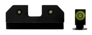 XS Sights RAM Night Sights fits For Glock 42/43/43X/48 Gen1-5 Green Green Tritium - GLR014P6G XS Sights RAM Night Sights fits For Glock 42/43/43X/48 Gen1-5 Green Green Tritium - GLR014P6G