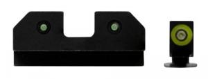 XS Sights RAM Night Sights fits For Glock 42/43/43X/48 Gen1-5 Green Green Tritium