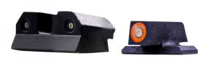 XS R3D Night for Sig P226,320/Springfield XD, XD-M, XD-S Green/Orange Outline Tritium Handgun Sight - SIR015P6N