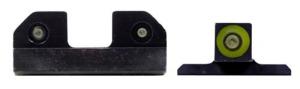 XS R3D Night for S&W M&P Shield Green Outline Tritium Handgun Sight - SWR033S6G XS R3D Night for S&W M&P Shield Green Outline Tritium Handgun Sight - SWR033S6G