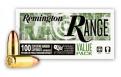 Main product image for Remington Range Full Metal Jacket 9mm Ammo 100 Round Box