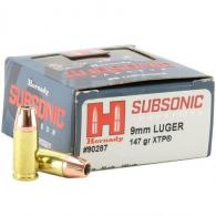 Hornady Subsonic XTP 9mm Ammo 25 Round Box - 90287 Hornady Subsonic XTP 9mm Ammo 25 Round Box - 90287