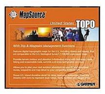 Garmin Mapsource w/Digital Topographic Maps For The U.S. - 0101100100