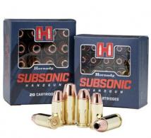 Hornady Subsonic XTP 40 S&W Ammo 180gr 20 Round Box - 91369 Hornady Subsonic XTP 40 S&W Ammo 180gr 20 Round Box - 91369