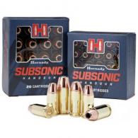 Hornady Subsonic XTP 45 ACP Ammo 230gr 20 Round Box - 90971