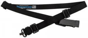 Blue Force Gear Vickers 221 Sling with Push Button Swivel 1.25" W One-Two Point Black Cordura - VCAS2TO1PB125AABK Blue Force Gear Vickers 221 Sling with Push Button Swivel 1.25" W One-Two Point Black Cordura - VCAS2TO1PB125AABK