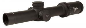 Trijicon Credo HX 1-6x 24mm Obj 113.40-18.80 ft @ 100 yds FOV 30mm Tube Satin Black Finish LED Illuminated Red MOA Segme