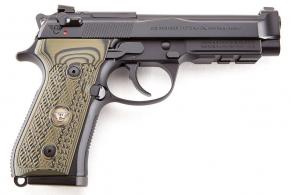 Wilson Combat 92G Brigadier Tactical 9mm Luger 4.70" 15+1 Black Dirty Olive G10 Grip - BER92BRIG9 Wilson Combat 92G Brigadier Tactical 9mm Luger 4.70" 15+1 Black Dirty Olive G10 Grip - BER92BRIG9