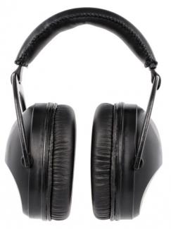 Pro Ears Ultra Sleek Passive Plastic 26 dB Over the Head Black Ear Cups w/Gold Logo