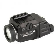 Streamlight TLR-7X Flex Weapon Light With Low/High Switch Clear LED 500 Lumens CR123A Lithium Battery Black Anodized Alum - 69424 Streamlight TLR-7X Flex Weapon Light With Low/High Switch Clear LED 500 Lumens CR123A Lithium Battery Black Anodized Alum - 69424