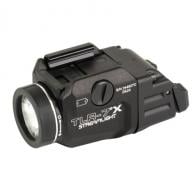 Streamlight TLR-7X Flex Weapon Light With Low/High Switch Clear LED 500 Lumens CR123A Lithium Battery Black Anodized Alum - 69424 Streamlight TLR-7X Flex Weapon Light With Low/High Switch Clear LED 500 Lumens CR123A Lithium Battery Black Anodized Alum - 69424