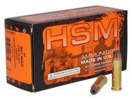 HSM Pro Pistol 357 Mag 158 gr Jacketed Hollow Cavity 50 Bx/ 10 Cs