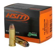 HSM Pro Pistol 44 Rem Mag 240 gr Jacketed Hollow Cavity 20 Bx/ 20 Cs - 44M18N20 HSM Pro Pistol 44 Rem Mag 240 gr Jacketed Hollow Cavity 20 Bx/ 20 Cs - 44M18N20