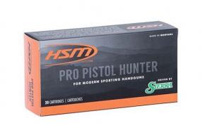 Main product image for HSM Pro Pistol 500 S&W Mag 400 gr Jacketed Soft Point 20 Bx/ 20 Cs