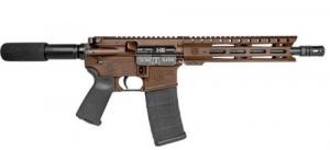 Diamondback DB15PCML10MB DB15 AR Pistol Carbine Length 5.56x45mm NATO 10" 30+1 Midnight Bronze Buffer Tube Stock