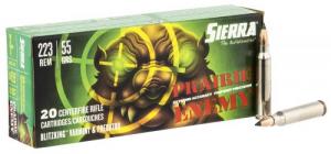 Sierra GameChanger Sierra BlitzKing 223 Remington Ammo 55 gr 20 Round Box