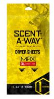 Hunters Specialties Scent-A-Way Max Dryer Sheets Odorless 15 Pack - 07707 Hunters Specialties Scent-A-Way Max Dryer Sheets Odorless 15 Pack - 07707