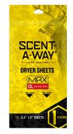 Hunters Specialties Scent-A-Way Max Dryer Sheets Odorless 15 Pack - 07707
