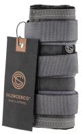 SilencerCo High Temp Suppressor Cover Nylon Gray 6" - AC1981