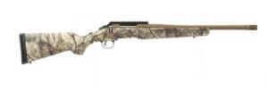 Ruger American Ranch Rifle Gen II 5.56x45 NATO 16.1 Spiral Fluted, Threaded, 10+1 FDE Splatter Stock Ruger American Ranch Rifle Gen II 5.56x45 NATO 16.1 Spiral Fluted, Threaded, 10+1 FDE Splatter Stock