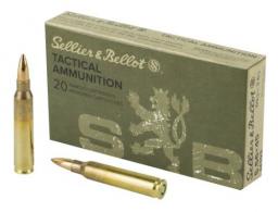 Sellier & Bellot Rifle 5.56x45mm NATO 55 gr Full Metal Jacket (FMJ) 20 Bx/50 Cs - SB556A