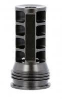 Huxwrx 1574 QD 762 Muzzle Brake Black with 5/8"-24 tpi Threads, 2.30" OAL & 1.20" Diameter for 30 Cal AR-Platform - 1040 Huxwrx 1574 QD 762 Muzzle Brake Black with 5/8"-24 tpi Threads, 2.30" OAL & 1.20" Diameter for 30 Cal AR-Platform - 1040