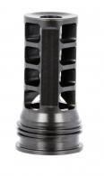 Huxwrx 1598 QD 338 Muzzle Brake Black with 3/4"-24 tpi Threads & 2.30" OAL for 338 Cal AR-Platform - 1040 Huxwrx 1598 QD 338 Muzzle Brake Black with 3/4"-24 tpi Threads & 2.30" OAL for 338 Cal AR-Platform - 1040