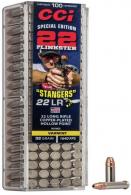 CCI Varmint Stangers 22 LR 32 gr Copper Plated Hollow Point 100 round box - 50100CC CCI Varmint Stangers 22 LR 32 gr Copper Plated Hollow Point 100 round box - 50100CC