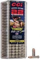 CCI Varmint Stangers 22 LR 32 gr Copper Plated Hollow Point 100 round box - 50100CC